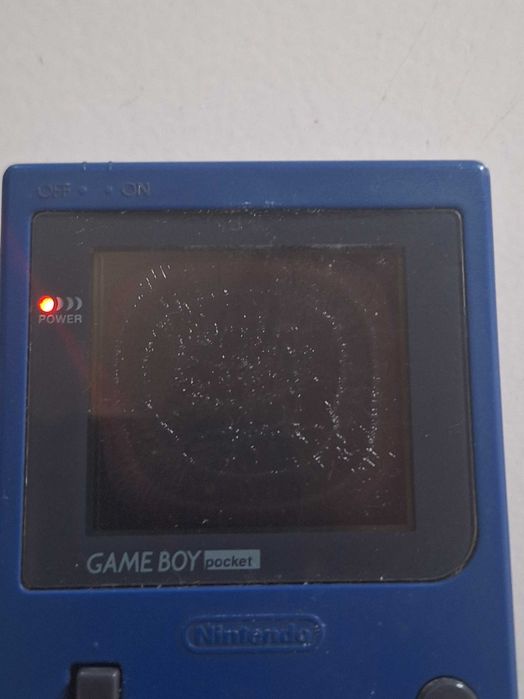 Nintendo Game Boy Pocket Azul MGB-001 – Funcional / Ecrã com defeito
