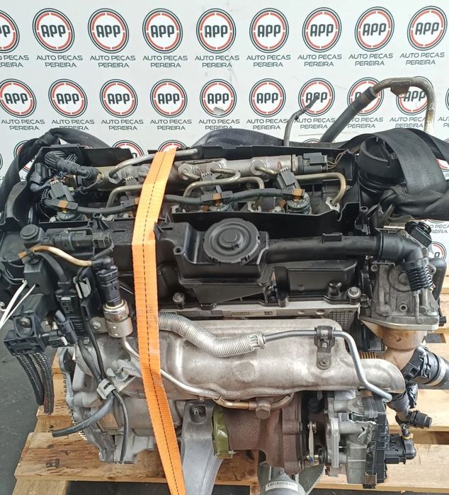 Motor usado BMW X4, referência B47D20A, aproximadamente 173400 KMS,
