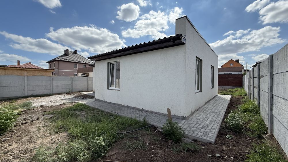 Одноэтажный дом |90 кв.м|4 сотки|Рассрочка 5 лет | Червоный Хутор