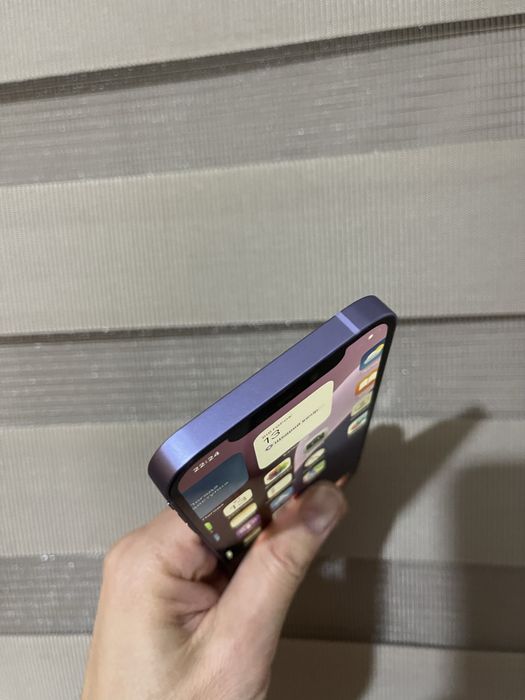 Apple iPhone 12 128  purple. Неверлок, акб 95%
