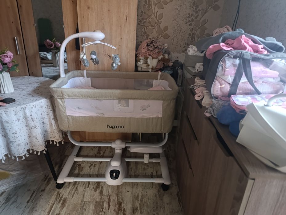 Кроватка дитяча качающася