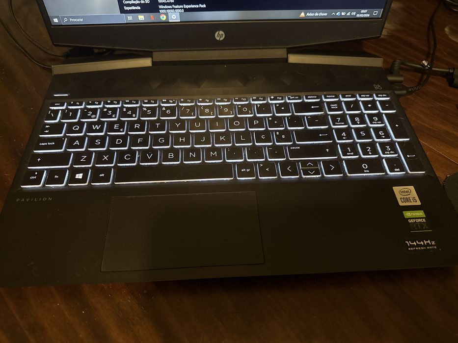 portatil hp pavilion ainda na garantia