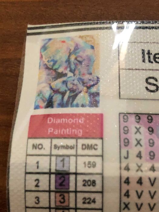 Kit diamond painting novo