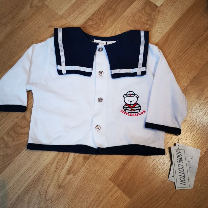 Bluzka r. 86 / 92 Rumble Rumble nowa z metką marynarska