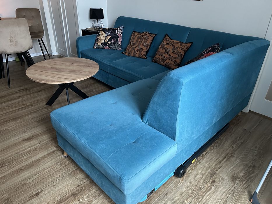 Sofa volare 5P agata meble welur z funkcją spania