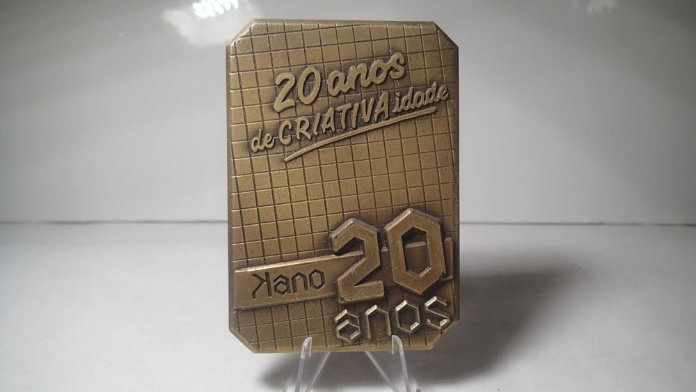 Placa em Bronze da KANO