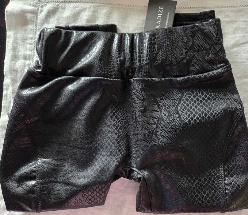 Pairadize – Black Python Pants