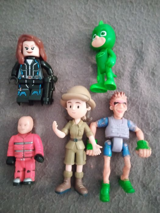 Várias Figuras de Ação Articuladas+Carrinho Nintendo