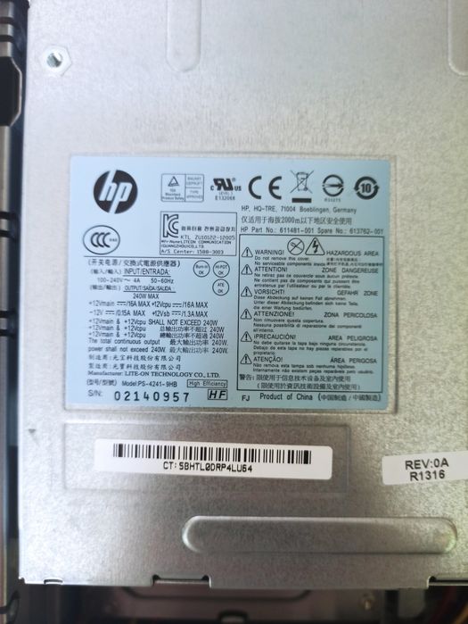 Персональний Комп'ютер / ПК HP Compaq Pro 6300 SFF