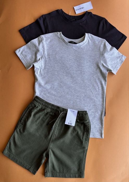 Шорти George | 7–8 років | 122–128 см | Колір хакі | Літній must-have