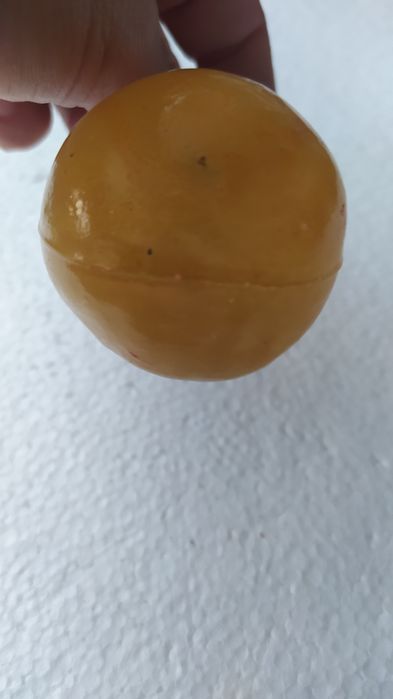 Stara bombka PRL plastikowa gruszka