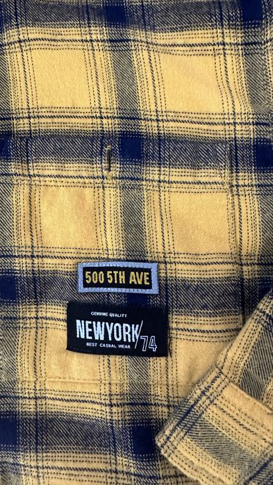 Теплая рубашка в клеточку Zara