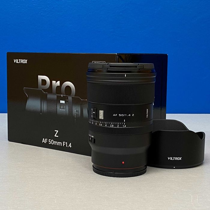 Viltrox PRO AF 50mm f/1.4 | Nikon Z | NOVA | 3 ANOS DE GARANTIA