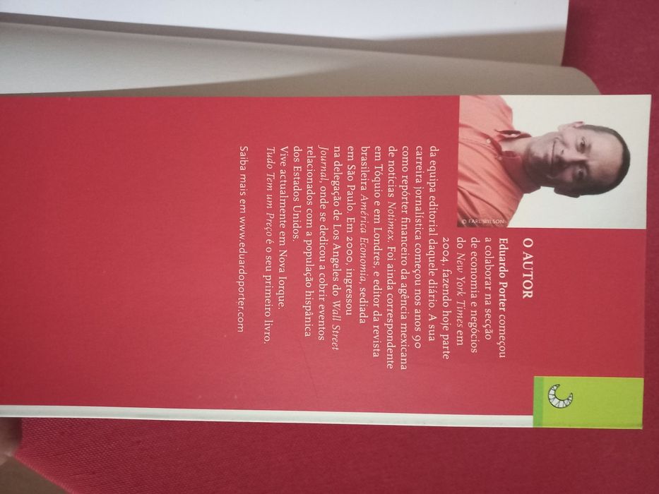 TUDO TEM UM PREÇO de Eduardo Porter