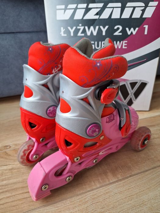 Łyżwo-rolki 2w1 rozmiar 29-32