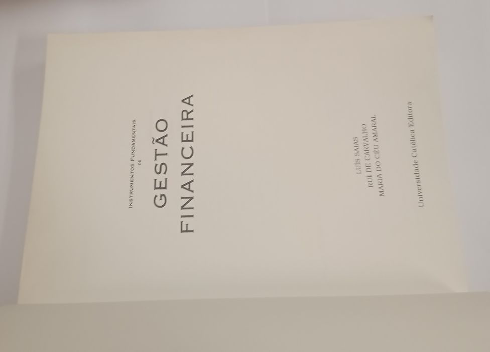 Instrumentos fundamentais de Gestão Financeira