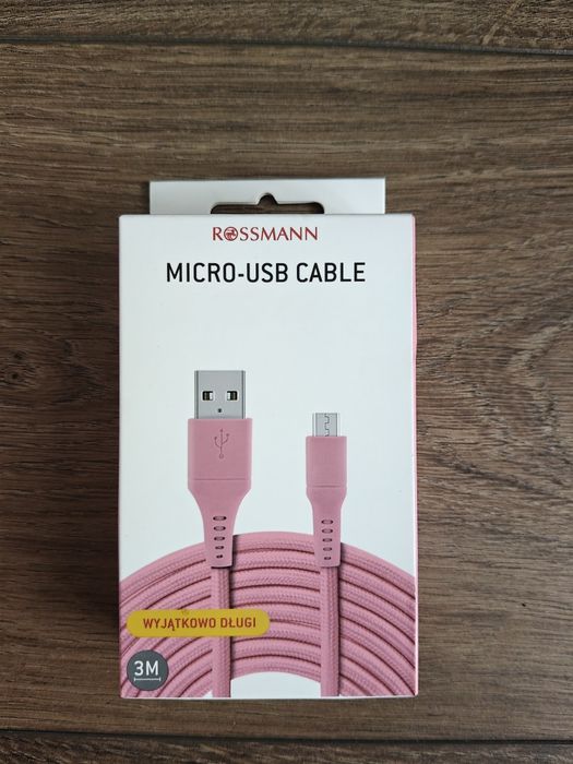 Kabel micro-usb 3metry