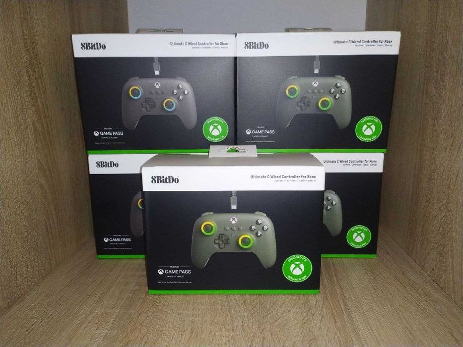 геймпад 8BitDo Ultimate C (Dark Gray/Dark Green) Wired Xbox / PC