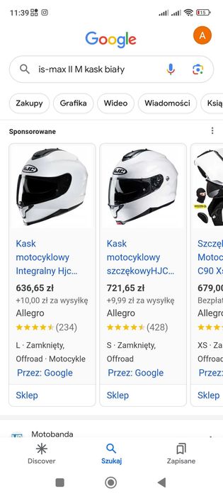Kask HJC IS-MAX II rom. M