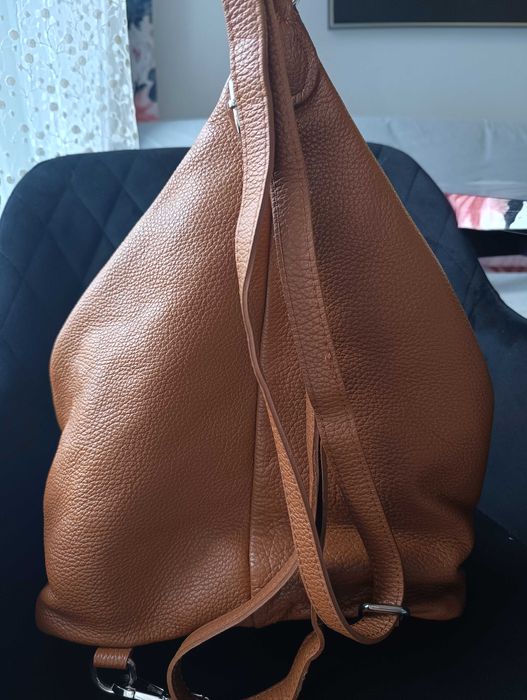 Plecak Venezia skóra naturalna