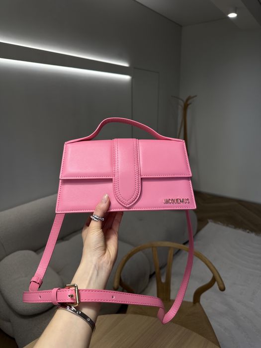 Сумка Jacquemus Le Grand Bambino шкіра | шоколадна, рожева, біла,чорна