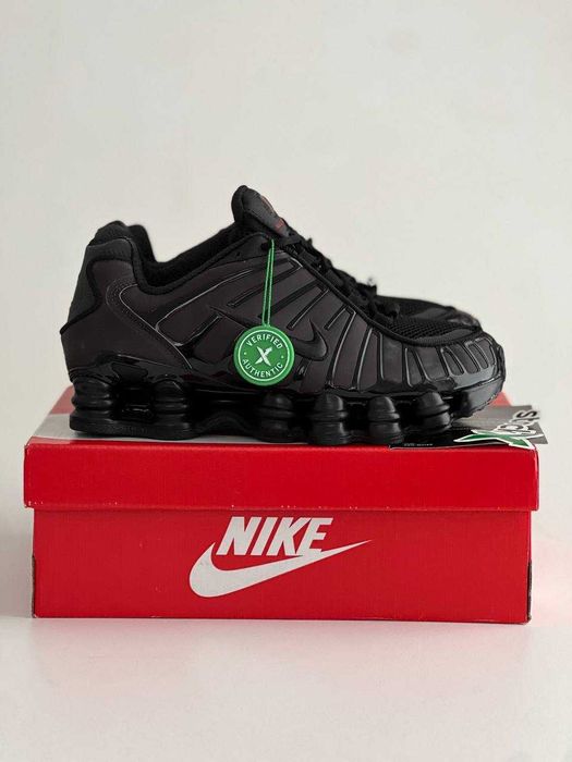 Мужские кроссовки Nike Shox TL University Red Gradient. 40-45