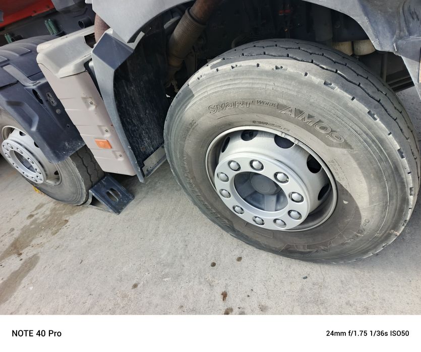 Opony z felgami 4 szt 13 R22.5