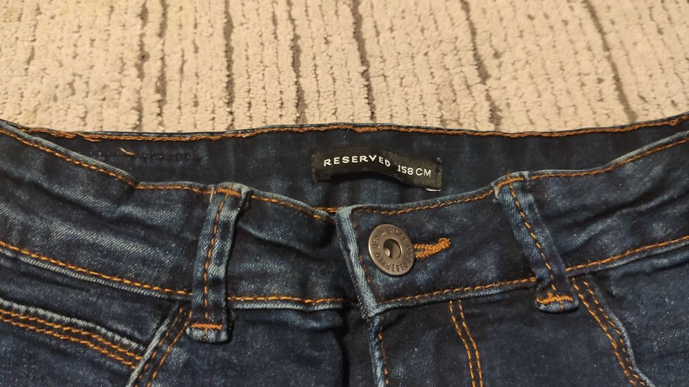 Spodnie jeans rurki rozm. 158 Reserved #I