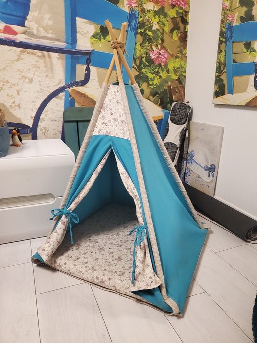 Лежак-вігвам для собаки, кішки.(Будиночок, намет)