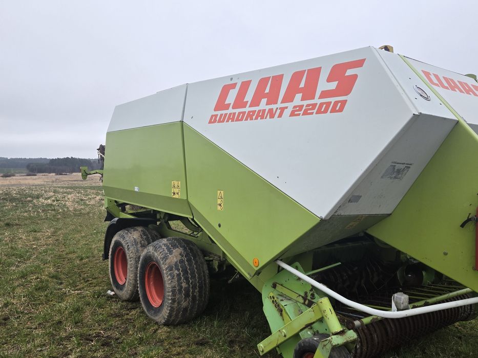 CLAAS quadrant  2200  krone vicon