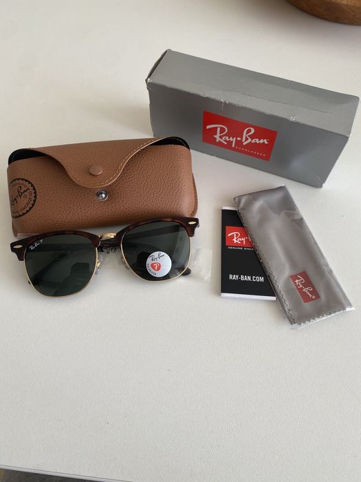 Оригінал! Оригінальні окуляри RAY-BAN CLUBMASTER RB3016F 55х19