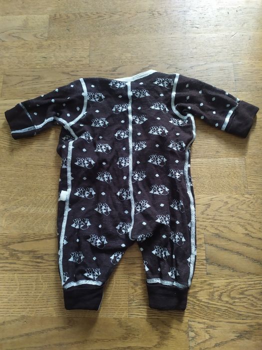 rampers merino+ jedwab owieczki brazowy Janus 60 56 62