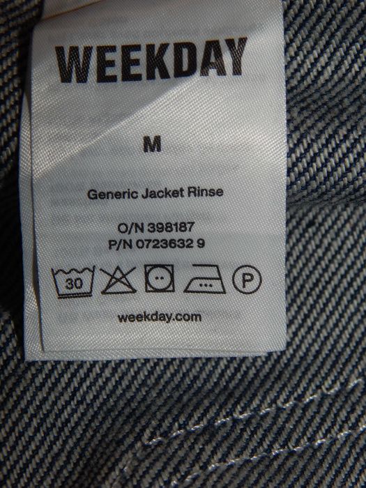 Джинсовая куртка Work Style WEEKDAY Generic Jacket Rinze. Size M/48