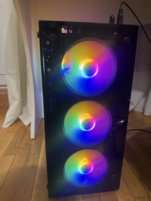 (АДАПТЕР ДЛЯ WI-FI ТА МОНІТОР 24ʼ В ПОДАРУНОК) Швидкий ПК Intel Core i5-10500 / 8GB DDR4 HyperX / SSD 256GB