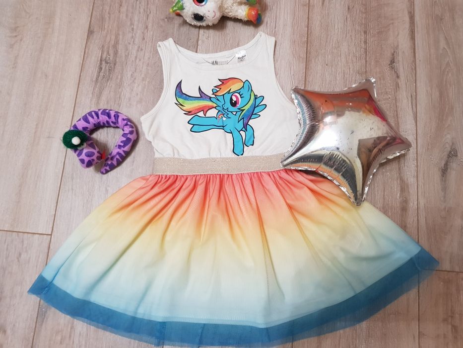 Нарядное платье с Радугой My Iittle pony 100 см