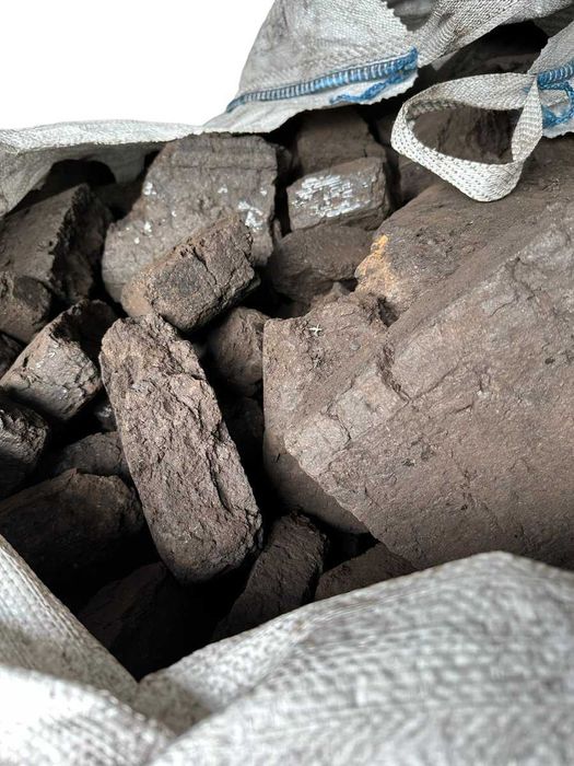 Brykiet torfowy luzem pakowany po 500 kg w BIG BAG
