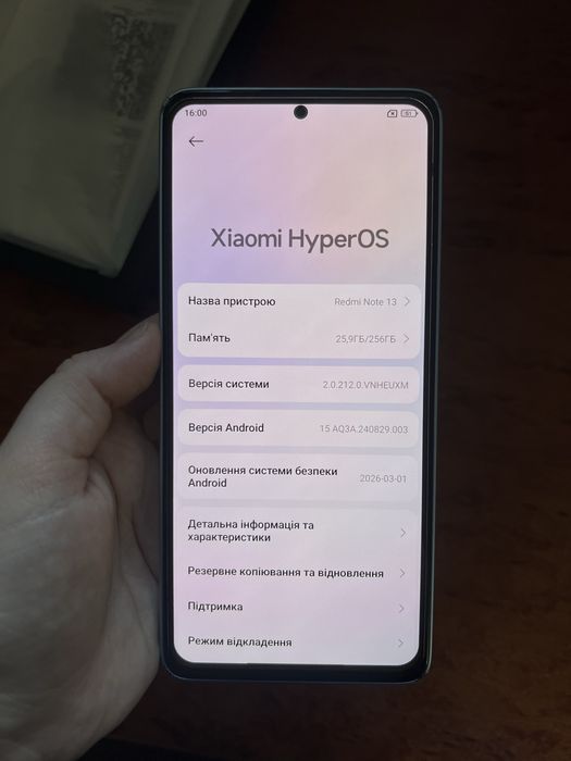 Xiaomi redmi note 13 256 gb