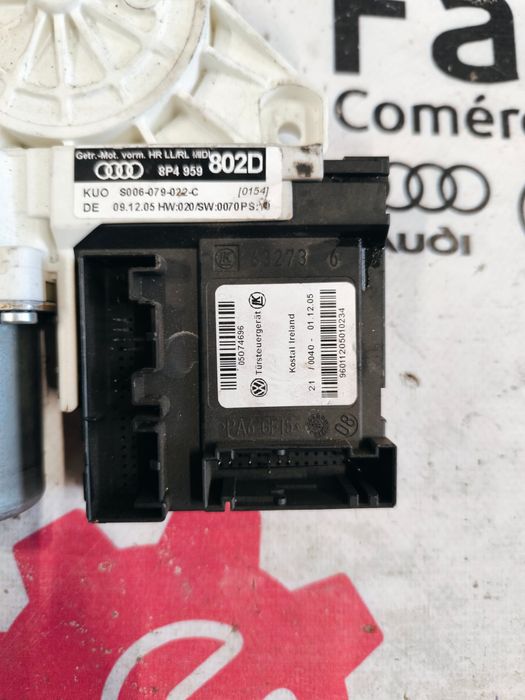 Motor Elevador de Vidro Traseiro Esquerdo AUDI A3 Sportback