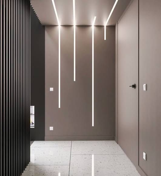 Встановлення LED підсвітка будинку та двору | Фасад | Паркан