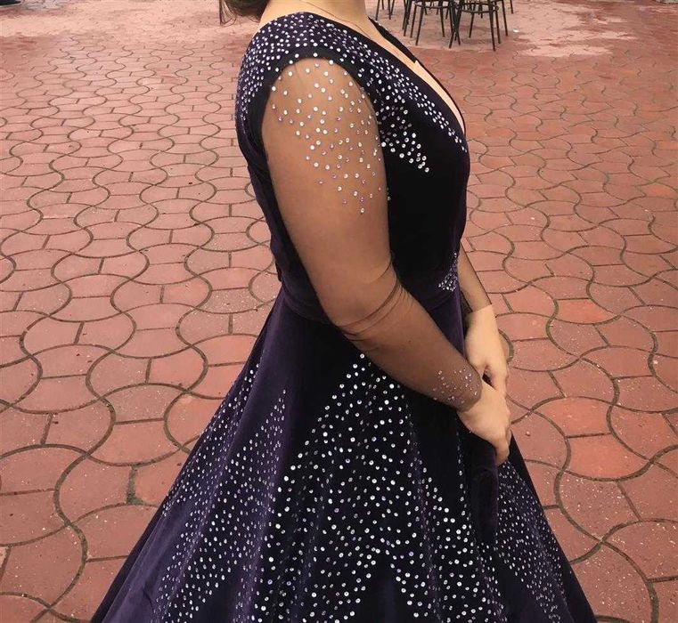 Вечернее выпускное платье