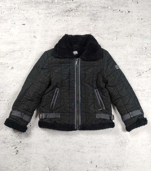 Kurtka zimowa Karl Lagerfeld dziecięca junior r. 126cm