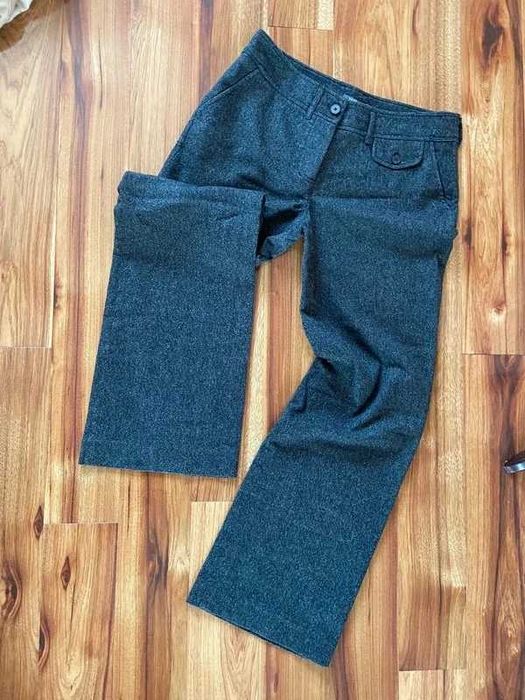 Szwedy dzwony szerokie nogawki tatuum m l 38 40 spodnie damskie