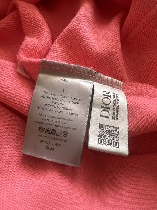 Dior x Shawn Stussy Худі Pink Flamingo L | Нове, Ексклюзив