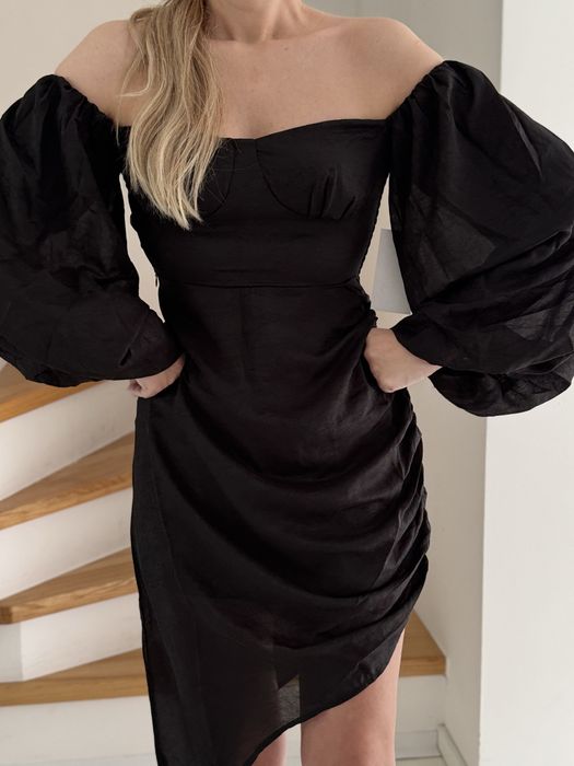 Asymetryczna sukienka, hiszpanka, boho, wesele, S, 36, NA-KD, nowa