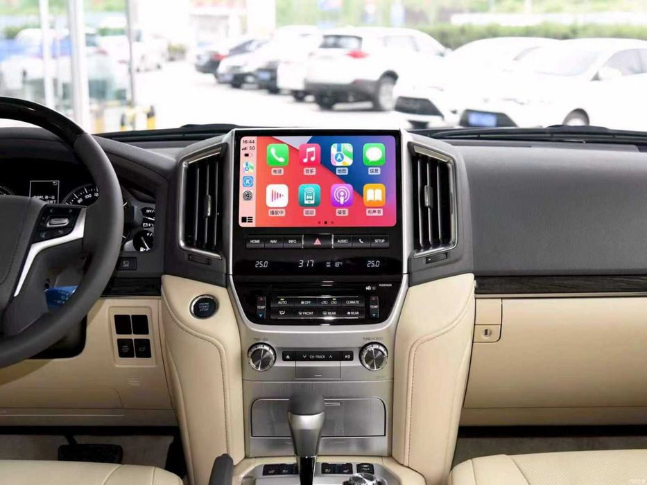 Магнитола штатная Toyota Land Cruiser LC200 2008-2021 Тойота Ленд Крузер LC 200 головное устройство 10 дюйма