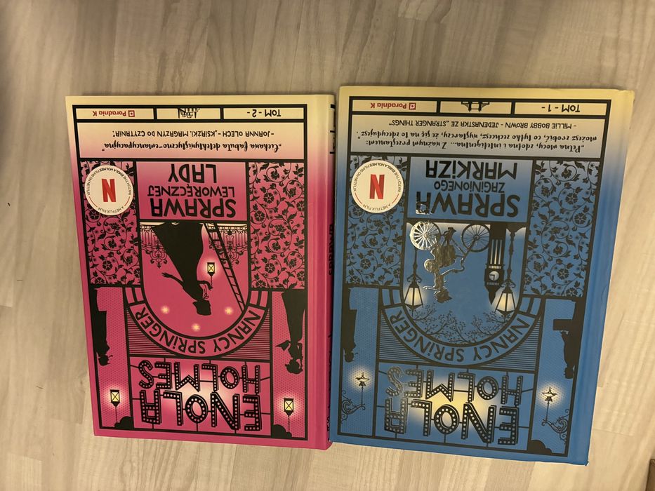 Enola Holmes zestaw 2 tomów