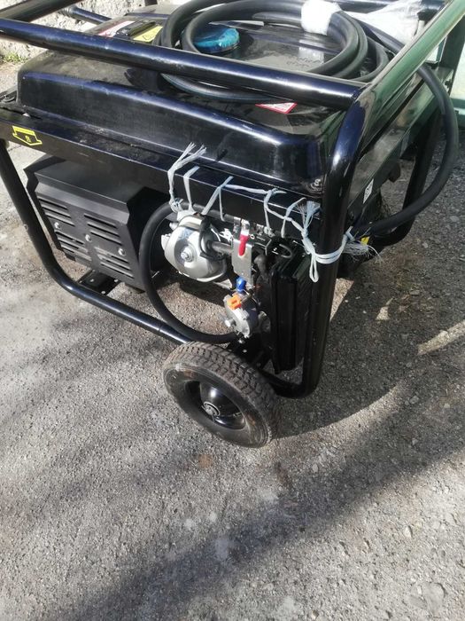 Генератор 7 кВт газогенератор Astria ast17500dxewt газ бензин стартер