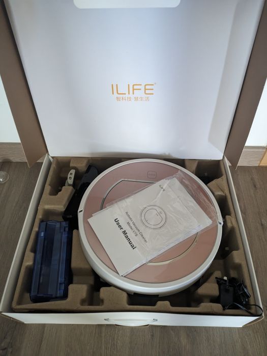 Aspirador automático com mopa