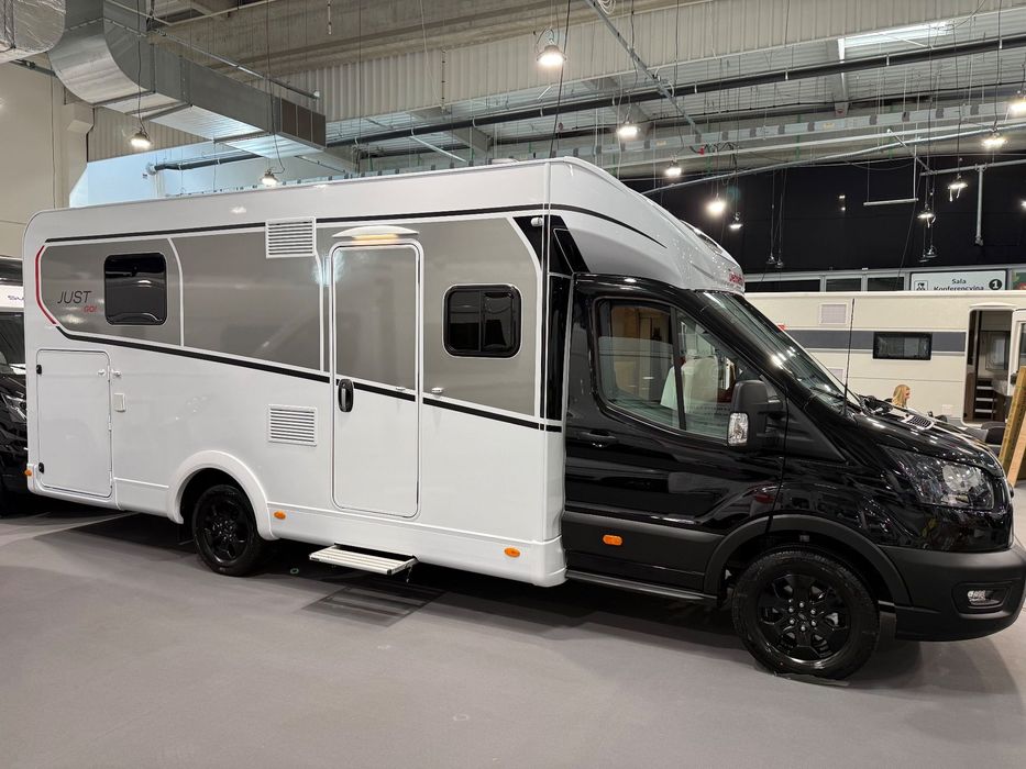 Dethleffs Just Go Activ T7055 DBL  Ogrzewanie podłogowe zimowy łóżko dla gościa