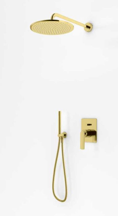 NOWY zestaw prysznicowy KOHLMAN Experience Gold QW210EGDR25